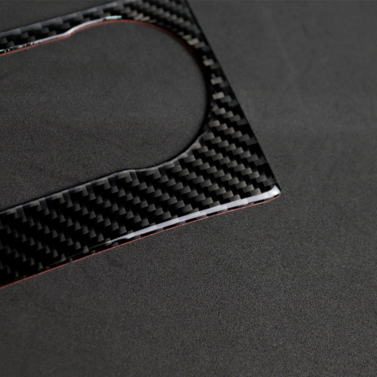 Car Carbon Fiber Air Conditioning Knob Control Panel Decorative Sticker for Mercedes-Benz W204 C Class 2011-2013