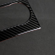 Car Carbon Fiber Air Conditioning Knob Control Panel Decorative Sticker for Mercedes-Benz W204 C Class 2011-2013