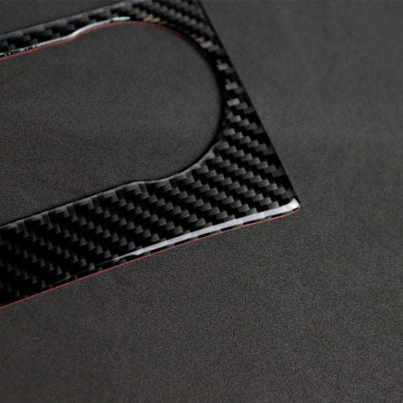 Car Carbon Fiber Air Conditioning Knob Control Panel Decorative Sticker for Mercedes-Benz W204 C Class 2011-2013