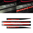4 PCS Car Carbon Fiber Threshold Decorative Sticker for Mercedes-Benz W204 C Class 2007-2013 - Car Interior Mouldings by PMC TechLife | Online Shopping South Africa | PMC TechLife | Buy Now Pay Later Mobicred