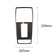 Car German Flag Carbon Fiber Reading Lamp Frame Decorative Sticker for Mercedes-Benz W204 2007-2013 / W212 2010-2012