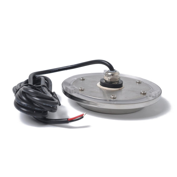 DC 10-30V 12W IP68 316 Stainless 6 LEDs White Light Underwater Light Boat High Power Bright for Marine / Yacht