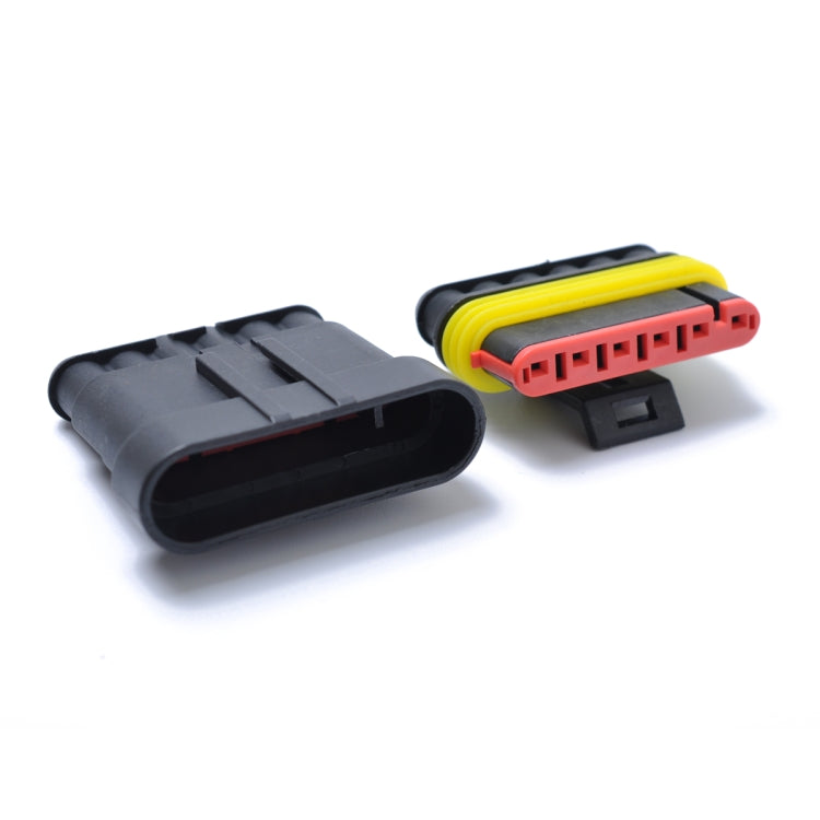 10 Sets 6 Pins Way Sealed Water-resistant Electrical Wire Connector Plug Terminal Car Auto Set