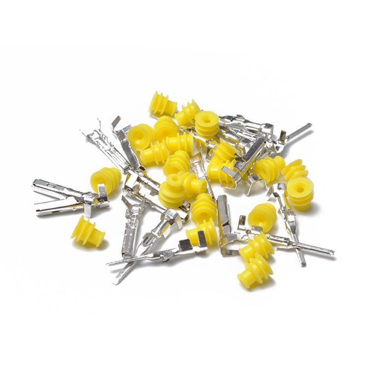 10 Sets 6 Pins Way Sealed Water-resistant Electrical Wire Connector Plug Terminal Car Auto Set