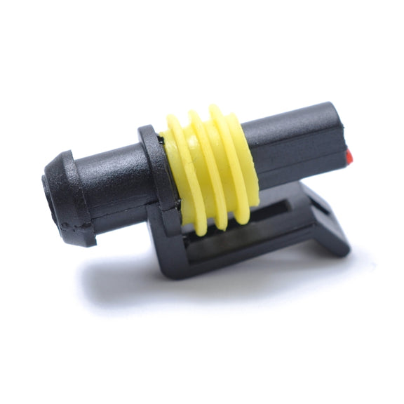 10 Sets 1 Pin Way Sealed Water-resistant Electrical Wire Connector Plug Terminal Car Auto Set