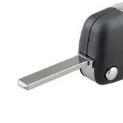 For PEUGEOT Car Keys Replacement 2 Buttons Car Key Case with Holder, without Grooved