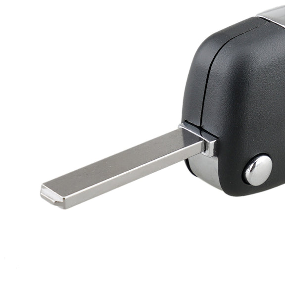 For PEUGEOT Car Keys Replacement 2 Buttons Car Key Case with Holder, without Grooved