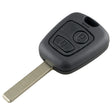 For PEUGEOT 206 / 307 2 Buttons Intelligent Remote Control Car Key with Integrated Chip & Battery, without Grooved, Frequency: 433MHz - Remote Car Key by PMC TechLife | Online Shopping South Africa | PMC TechLife | Buy Now Pay Later Mobicred