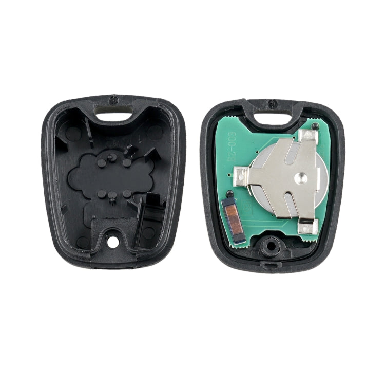 For PEUGEOT 206 / 307 2 Buttons Intelligent Remote Control Car Key with Integrated Chip & Battery, without Grooved, Frequency: 433MHz