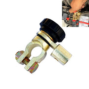 Car Battery Selector Isolator Disconnect Rotary Switch Cut (Black)