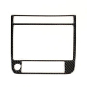 Car Carbon Fiber Navigation Panel Decorative Sticker for Volkswagen Touareg 2011-2018