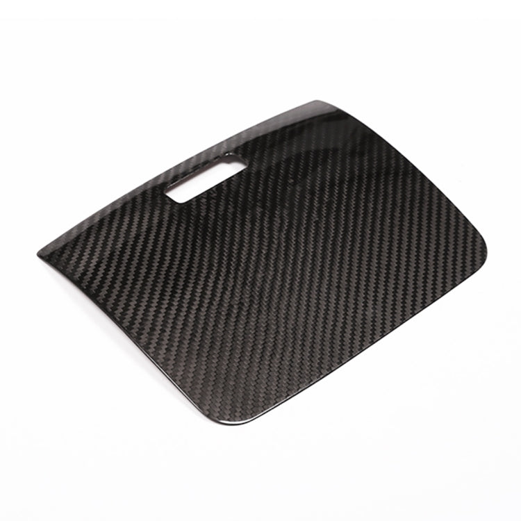 Car Carbon Fiber Instrument Panel Storage Panel Frame Decorative Sticker for Volkswagen Touareg 2011-2018