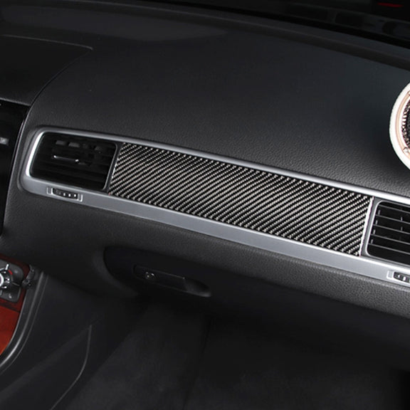 Car Carbon Fiber Dashboard Panel Decorative Sticker for Volkswagen Touareg 2011-2018