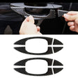 8 PCS Car Carbon Fiber Door Inner and Outer Handle Panel Decorative Sticker for Volkswagen Touareg 2011-2018 - Car Interior Mouldings by PMC TechLife | Online Shopping South Africa | PMC TechLife | Buy Now Pay Later Mobicred