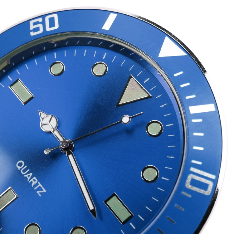 Car Paste Clock Car Luminous Watch(Blue)
