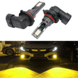 2 PCS 9005 DC12V-24V / 12W / 3000K / 800LM 12LEDs SMD-3030 Car LED Fog Light(Yellow Light) - Fog / Driving Lights by PMC TechLife | Online Shopping South Africa | PMC TechLife | Buy Now Pay Later Mobicred