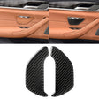 2 PCS Car Carbon Fiber Ashtray Panel Decorative Sticker for BMW 5 Series G38 528Li / 530Li / 540Li 2018 - Car Interior Mouldings by PMC Jewellery | Online Shopping South Africa | PMC Jewellery | Buy Now Pay Later Mobicred