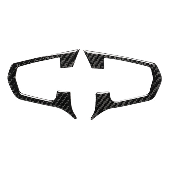 Car Carbon Fiber Steering Wheel Button Configuration A Decorative Sticker for BMW 5 Series G30/G38 X3 G01/G08