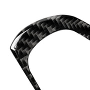 Car Carbon Fiber Steering Wheel Button Configuration B Decorative Sticker for BMW 5 Series G30/G38 X3 G01/G08