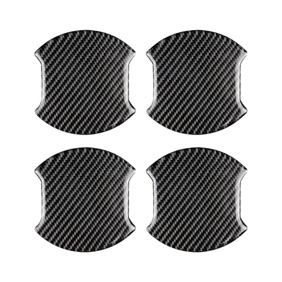 4 PCS Car-Styling Carbon Fiber Door Outer Handle Scratches Resistant Stickerfor Toyota Camry