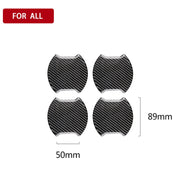 4 PCS Car-Styling Carbon Fiber Door Outer Handle Scratches Resistant Stickerfor Toyota Camry
