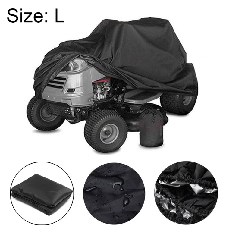 210D Oxford Cloth Water-resistant Sunscreen Scooter Tractor Car Cover, Size: L