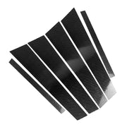 Car Carbon Fiber B Column Decorative Sticker for BMW F10 2011-2017