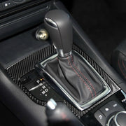 Car Carbon Fiber Left Drive Gear Frame A Decorative Sticker for Mazda Axela 2013-2016