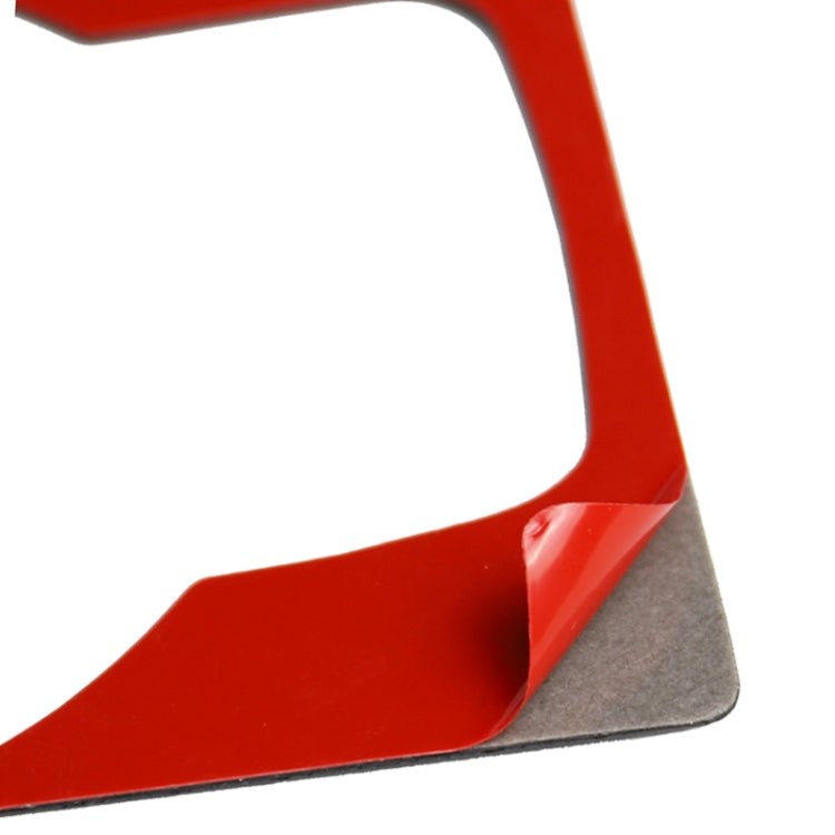 Car Carbon Fiber Left Drive Multimedia Frame A Decorative Sticker for Mazda Axela 2013-2016