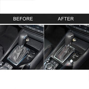 Car Carbon Fiber Right Drive Gear Frame A Decorative Sticker for Mazda Axela 2013-2016