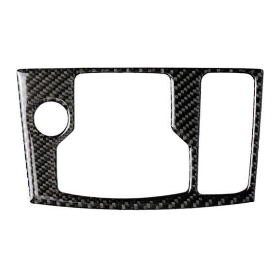 Car Carbon Fiber Right Drive Multimedia Frame B Decorative Sticker for Mazda Axela 2017-2018
