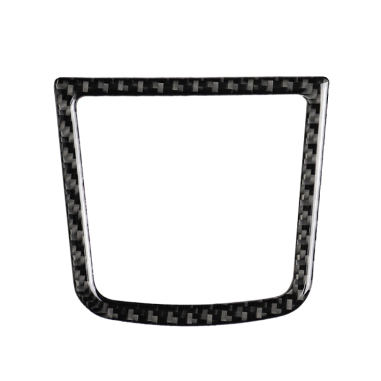 Car Carbon Fiber Central Control Sundries Frame Decorative Sticker for Mazda Axela 2013-2016