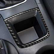 Car Carbon Fiber Central Control Sundries Frame Decorative Sticker for Mazda Axela 2013-2016