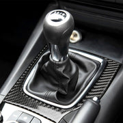 Car Carbon Fiber Right Drive Manual Gear Frame C Decorative Sticker for Mazda Axela 2017-2018
