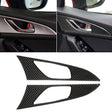 2 PCS Car Carbon Fiber Door Inner Handle Outer Frame Decorative Sticker for Mazda Axela 2014 / 2017-2018 - Car Interior Mouldings by PMC TechLife | Online Shopping South Africa | PMC TechLife | Buy Now Pay Later Mobicred