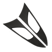 2 PCS Car Carbon Fiber Door Inner Handle Outer Frame Decorative Sticker for Mazda Axela 2014 / 2017-2018