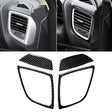 Car Carbon Fiber Right and Left Air Outlet Decorative Sticker for Mazda Axela 2014 / 2017-2018 - Car Interior Mouldings by PMC TechLife | Online Shopping South Africa | PMC TechLife | Buy Now Pay Later Mobicred