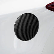 Car Carbon Fiber Fuel Tank Cap Decorative Sticker for Mazda Axela 2013-2018