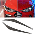 Car Carbon Fiber Light Eyebrow for Hyundai Elantra 2016-2018 - Lamp Decoration by PMC TechLife | Online Shopping South Africa | PMC TechLife | Buy Now Pay Later Mobicred