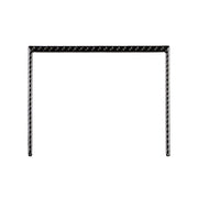 Car Carbon Fiber Storage Box U Shape Frame Decorative Sticker for Toyota Eighth Generation Camry 2018-2019