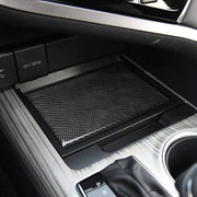 Car Carbon Fiber Storage Box Decorative Sticker for Toyota Eighth Generation Camry 2018-2019