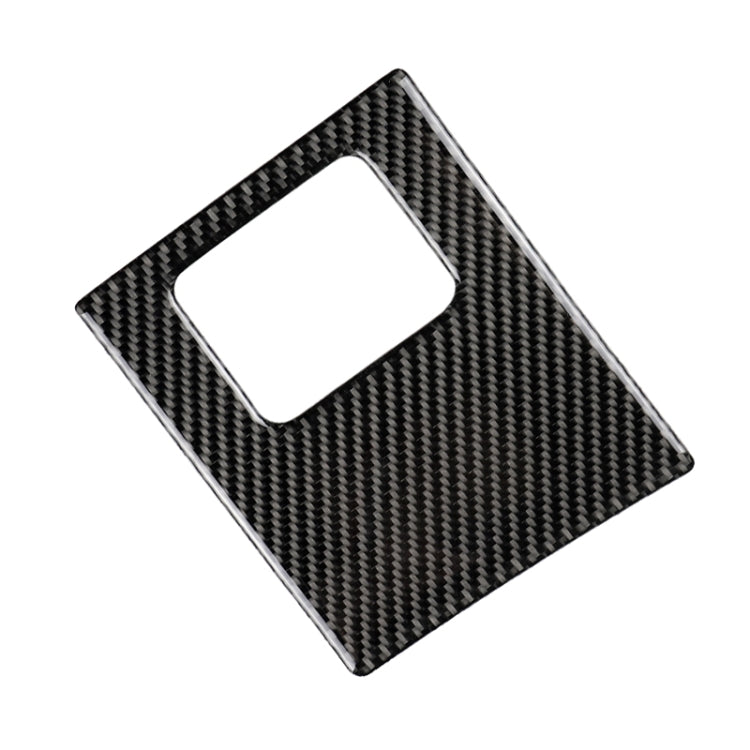 Car Carbon Fiber Main Driving Storage Box Decorative Sticker for Toyota Eighth Generation Camry 2018-2019, Left Drive