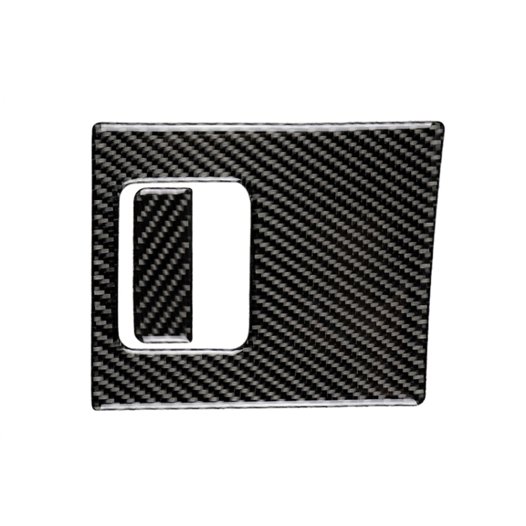 2 in 1 Car Carbon Fiber Main Driving Storage Box Handle Decorative Sticker for Toyota Eighth Generation Camry 2018-2019, Left Drive