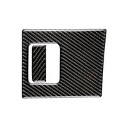 2 in 1 Car Carbon Fiber Main Driving Storage Box Handle Decorative Sticker for Toyota Eighth Generation Camry 2018-2019, Left Drive
