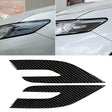 2 PCS Car Carbon Fiber Headlight Decorative Sticker for Toyota Eighth Generation Camry 2018-2019 - free shipping - PMC TechLife - Order now!