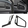 Car Carbon Fiber Right and Left Air Outlet Decorative Sticker for Honda Tenth Generation Civic 2016-2019, Left Drive - Car Interior Mouldings by PMC TechLife | Online Shopping South Africa | PMC TechLife | Buy Now Pay Later Mobicred