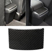 Car Carbon Fiber Rear Sundries Cover Decorative Sticker for Honda Tenth Generation Civic 2016-2019