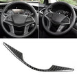 Car Carbon Fiber Steering Wheel Decorative Sticker for Cadillac XT5 2016-2017 - Car Interior Mouldings by PMC Jewellery | Online Shopping South Africa | PMC Jewellery | Buy Now Pay Later Mobicred