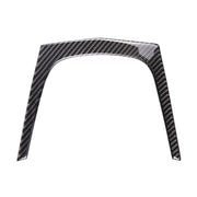 Car Carbon Fiber Central Control U Shape Frame Decorative Sticker for Cadillac XT5 2016-2017