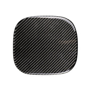 Car Carbon Fiber Fuel Tank Cap Decorative Sticker for Cadillac XT5 2016-2017